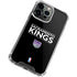 NBA Sacramento Kings Standard - Black iPhone 15 Pro Clear Case